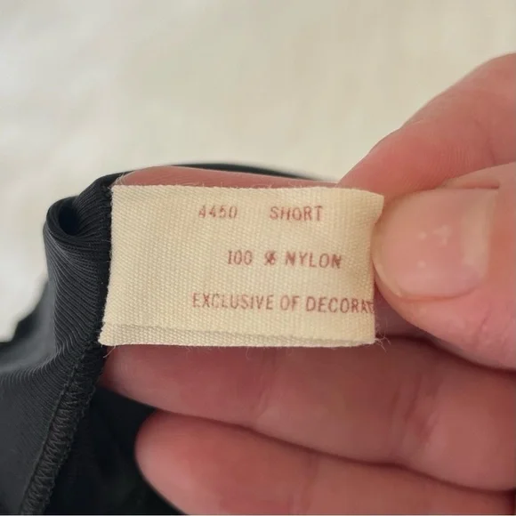 Vintage Henson Kickernick Full Dress Slip / Negligee Black + Gray Lace Size 32 - Picture 13 of 16